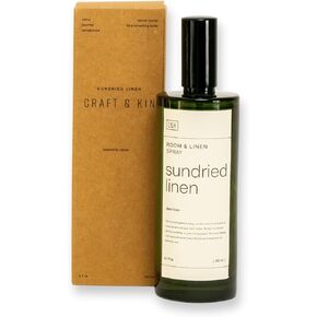 Craft & Kin Room Spray, 6.76 oz Santal Woods Linen Spray for Bedding, Pillow Spray, Room Sprays for Home Long Lasting, Room Freshener, Mist Spray