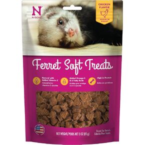 N-Bone 1 Pouch Ferret Soft Treats Chicken Flavor, 3 Oz in Saudi Arabia