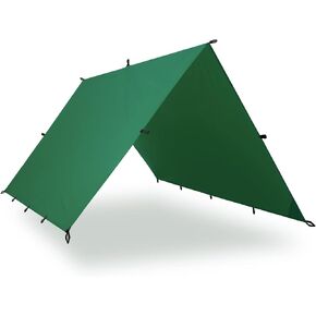 AquaQuest Guide Tarp – Ultralight Waterproof (5,000 mm) Seam-Taped 40D Ripstop Rain Fly for Backpacking, Stealth Camping & Thru-Hiking in Kuwait