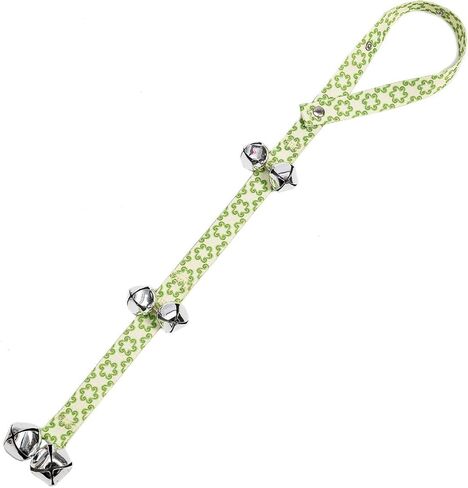 أجراس باب الحيوانات الأليفة البطولية للتدريب على استخدام الحمام والتدريب المنزلي، نمط فريد وجودة ممتازة، أجراس باب عالية وواضحة، طول جرس باب قابل للتعديل للكلاب الصغيرة والمتوسطة والكبيرة in Kuwait