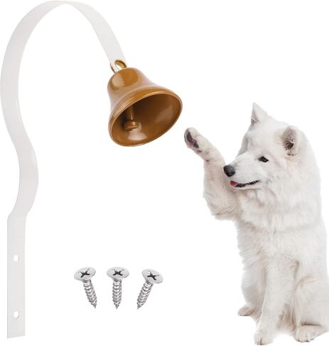 Dog Bells for Training,Metal Dog Doorbell for Housetraining Puppy Bell for Training Bell for Dogs to Ring to go Outside Wall Mounted Dog Door Bell Vintage Shopkeeper Doorbell in Kuwait
