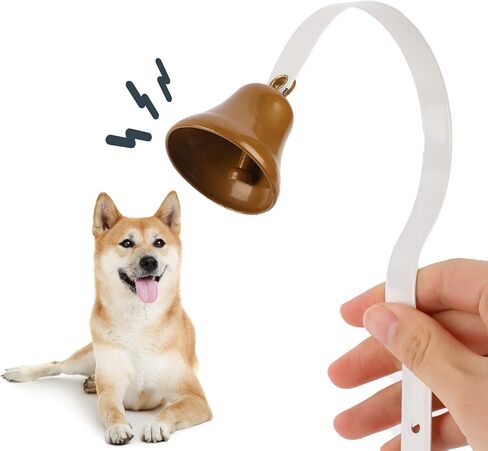 Dog Bells for Training,Metal Dog Doorbell for Housetraining Puppy Bell for Training Bell for Dogs to Ring to go Outside Wall Mounted Dog Door Bell Vintage Shopkeeper Doorbell in Kuwait
