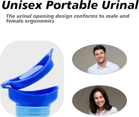 مبولة الطوارئ Leetye Mei، مبولة للتخييم قابلة للانكماش، مرحاض متنقل محمول للجنسين والرجال والنساء للسفر والمربى المروري والتخييم in Kuwait