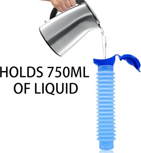 مبولة الطوارئ Leetye Mei، مبولة للتخييم قابلة للانكماش، مرحاض متنقل محمول للجنسين والرجال والنساء للسفر والمربى المروري والتخييم in Kuwait