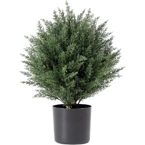 شجرة ارز صناعية مقاس 17 انش من فوبودون، شجرة كروية صناعية للاستخدام في الاماكن المغلقة والمفتوحة والحديقة المنزلية، شجرة واحدة in Kuwait