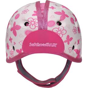 SafeheadBABY Award-Winning Infant Safety Helmet Baby Helmet for Crawling Walking Ultra-Lightweight Baby Head Protector Expandable and Breathable Toddler Head Protection Helmets - Sporty Blue