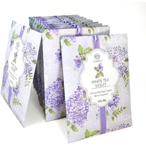 12 Scents Scented Sachets - 12 Pack, Long-Lasting Home Fragrance Sachet Bags, Large Fresh-Scented Packets, Scented Sachets for Drawer and Closet