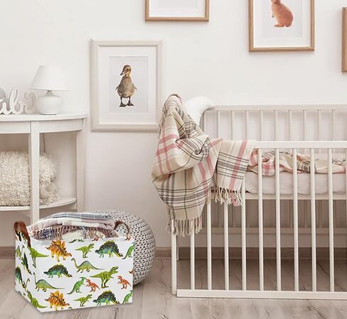 Rectangular Car Basket for Boys Checkered Basket Kids Baby Storage Bin Organizer Box Car Room Decor(Racing Flag) in Saudi Arabia