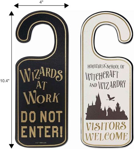 Open Road Brands Disney Hocus Pocus شماعة باب خشبية قابلة للعكس على الوجهين - ديكور مرح للهالوين in Kuwait