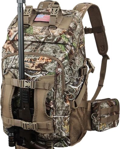 Hunting Backpack, Outdoor Hunting Pack with Rifle Holder, Hunting Backpacks for Men, Hunting Bag with Waterproof Rain Cover in Saudi Arabia