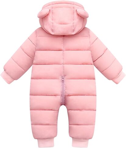 سترة Fumdonnie Baby Snowsuit Boy سترة شتوية للرضع ملابس ثلج للفتيات الصغيرات من عمر 0 ​​إلى 24 شهرًا in Kuwait