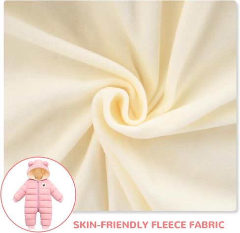 سترة Fumdonnie Baby Snowsuit Boy سترة شتوية للرضع ملابس ثلج للفتيات الصغيرات من عمر 0 ​​إلى 24 شهرًا in Kuwait