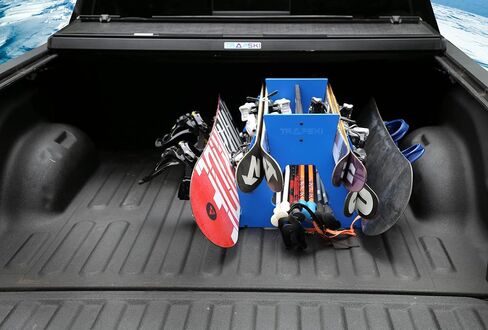 All Mountain Ski and Snowboard Mobile Rack | Marine Grade HDPE Plastic | UV Protected | Premium Strap Included | 3 Year Warranty | Made in The USA | Veteran Owned Business… (Black, Quad) in Kuwait