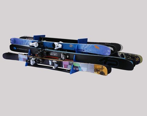 All Mountain Ski and Snowboard Mobile Rack | Marine Grade HDPE Plastic | UV Protected | Premium Strap Included | 3 Year Warranty | Made in The USA | Veteran Owned Business… (Black, Quad) in Kuwait