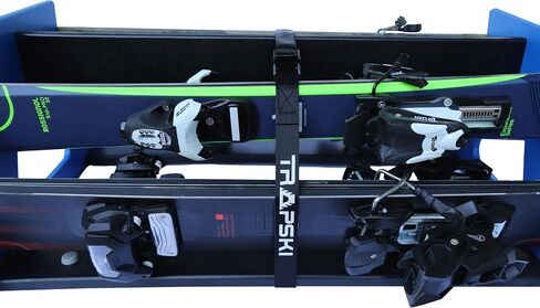 All Mountain Ski and Snowboard Mobile Rack | Marine Grade HDPE Plastic | UV Protected | Premium Strap Included | 3 Year Warranty | Made in The USA | Veteran Owned Business… (Black, Quad) in Kuwait