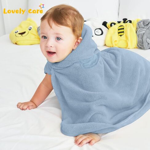 3 Pack Baby Hooded Bath Towel with 24 Count Washcloth Sets for Newborns Infants & Toddlers, Boys & Girls - Baby Registry Search Essentials Item - Bear, Elephant, Duck in Kuwait