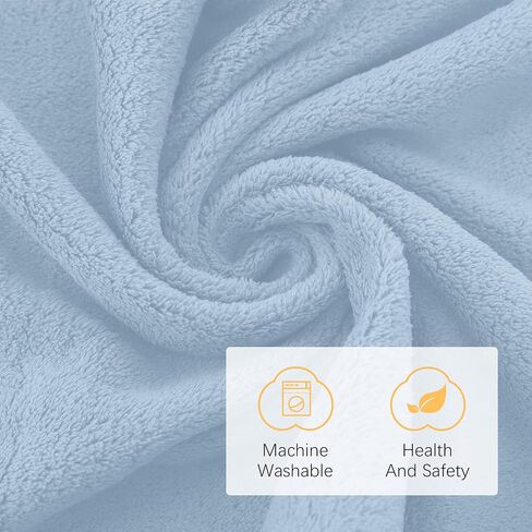 3 Pack Baby Hooded Bath Towel with 24 Count Washcloth Sets for Newborns Infants & Toddlers, Boys & Girls - Baby Registry Search Essentials Item - Bear, Elephant, Duck in Kuwait