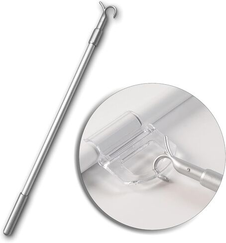 قضيب رسم لظلال النوافذ اللاسلكية، ستائر قابلة للسحب للأسفل للستائر الدوارة للنوافذ، وظلال الحمار الوحشي وظلال قرص العسل تلسكوبية 13-24 بوصة in Kuwait