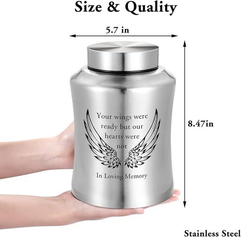Urns for Human Ashes Decorative Urns for Ashes Adult Male Large Cremation Urns for Ashes for Adult up to 220 lbs in Kuwait