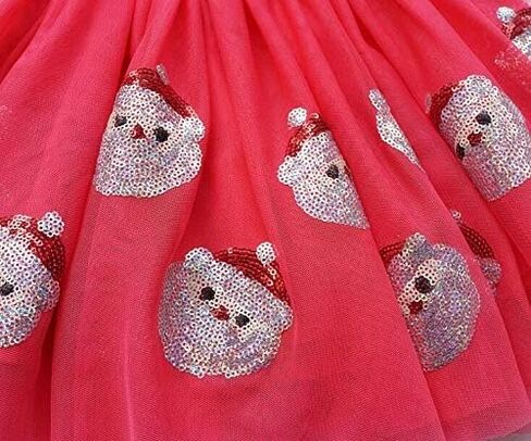 WGOODTECK Baby Girls Rainbow Sparkle Tutu Skirt Pentagram Sequin Christmas 3 Layered Elastic Puffy Tulle Skirt 2-Pack … in Saudi Arabia