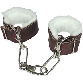 Intrepid International Fleece Lined Leather Hobbles - Secure and Comfortable Horse Leg Restraints for Various Activities in Saudi Arabia