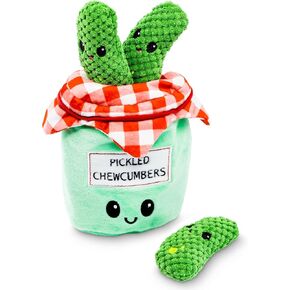 Pet Craft Supply Hide and Seek Plush Dog Toys Crinkle Squeaky Interactive Burrow Activity Puzzle Chew Fetch Treat Hiding Brain Stimulating Cute Funny Toy Bundle Pack - Burrito, for Medium Breeds in Kuwait