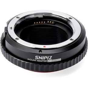 محول عدسة SNIPIZ EF-EOS R2 EF إلى RF، محول عدسة التركيز التلقائي مع حلقة تحكم مخصصة لعدسة Canon EF/EF-S إلى R-Mount Canon Camera EOS R,RP,R3,R5,R6,R6II,R7,R8 ،R10،R50،R100 in Kuwait