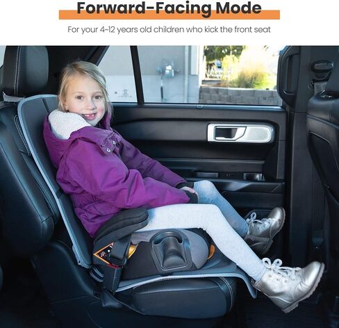 HEYTRIP Car Seat Protector, 2 Packs, Rear-Facing/Forward Facing Car Seat Mat for 0~12 Years Old Children, Waterproof, Easy Cleanup, Non-Slip, Fit Most Car Seats(Black Blue) in Saudi Arabia