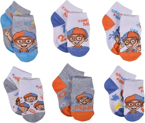 Blippi Kids Quarter Socks in Saudi Arabia