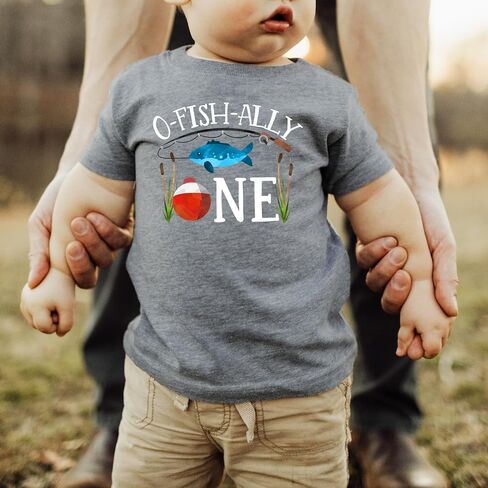 O-Fishally One 1st Birthday Outfit for Baby Boys Fishing Outdoors Shirt for First Birthday in Saudi Arabia