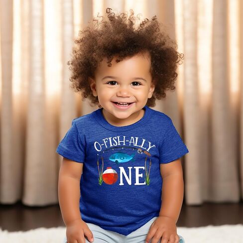 O-Fishally One 1st Birthday Outfit for Baby Boys Fishing Outdoors Shirt for First Birthday in Saudi Arabia