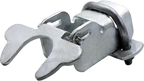 1-3/8" x1-3/8" مزلاج بوابة بيت الكلب لبيت الكلب، أجهزة مزلاج سياج ربط السلسلة، فولاذ مجلفن in Kuwait