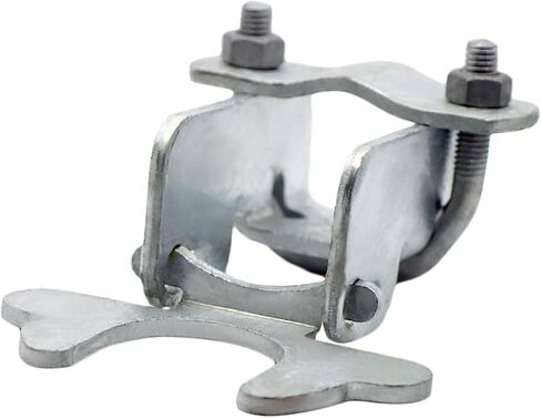 1-3/8" x1-3/8" مزلاج بوابة بيت الكلب لبيت الكلب، أجهزة مزلاج سياج ربط السلسلة، فولاذ مجلفن in Kuwait