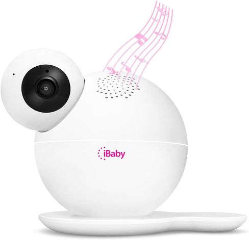 iBaby M2C WiFi Baby Monitor Camera with FHD Audio 1080P with Night Vision Wall Mount Kit Included 2021 Updated Video Audio Quality with Motion Crying Alerts, White in Kuwait