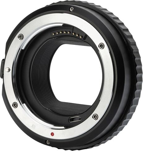 محول عدسة SNIPIZ EF-EOS R2 EF إلى RF، محول عدسة التركيز التلقائي مع حلقة تحكم مخصصة لعدسة Canon EF/EF-S إلى R-Mount Canon Camera EOS R,RP,R3,R5,R6,R6II,R7,R8 ،R10،R50،R100 in Saudi Arabia