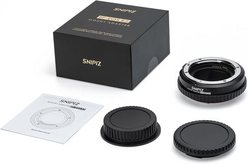محول عدسة SNIPIZ EF-EOS R2 EF إلى RF، محول عدسة التركيز التلقائي مع حلقة تحكم مخصصة لعدسة Canon EF/EF-S إلى R-Mount Canon Camera EOS R,RP,R3,R5,R6,R6II,R7,R8 ،R10،R50،R100 in Saudi Arabia