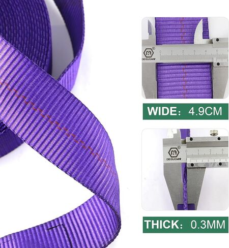 Slackline Kit for Kids Zipline Accessories 65ft Zip Line Ninja Warrior Slackline Tight Rope Line for Kids and Adult Backyard Training Equipment for Outside in Kuwait