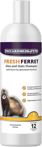 Piccardmedspets Fresh-Ferret Aloe and Oats Shampoo 12oz in Kuwait