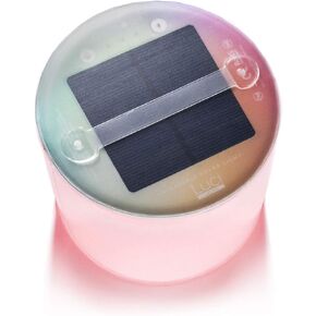 MPOWERD Luci Color Essence: Solar Inflatable Lantern with 8 Pastel Color Options, 15 Lumens LEDs, Matte Finish, Lasts Up to 6 hrs, Rechargeable via Solar, Waterproof, Indoor/Outdoor Decorating