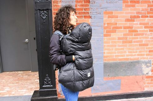 7AM Enfant Baby Carrier Cover - K-Poncho Universal Winter Ultra Soft Plush Lining, Multifunction Stroller & Car Seat Blanket Cover, Water Repellent Bunting Bag for Cold Weather | 0-3T in Kuwait