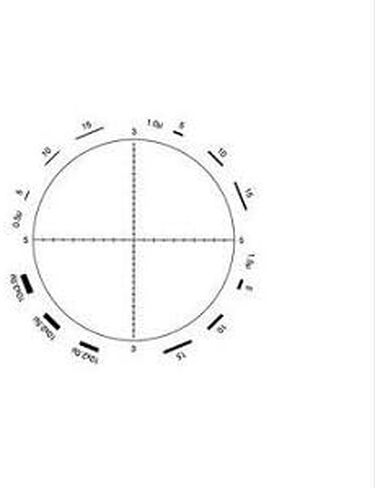 Radical WF 10x Eyepiece 23mm with Walton Beckett Reticule for Asbestos PCM Phase Contrast Microscope in Kuwait