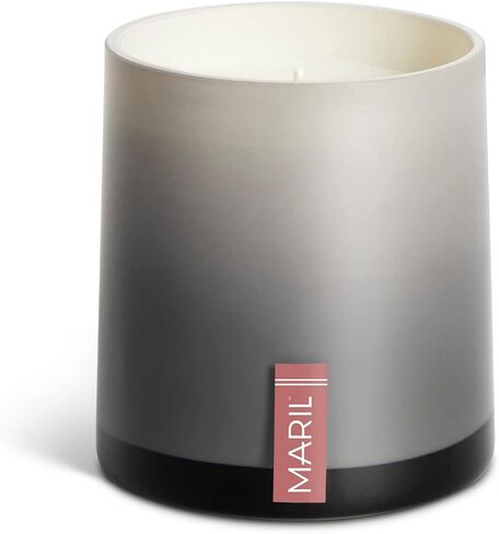 MARIL Travel 4 oz Soy Wax and Tin Metal Lidded Vessel Candle, Vetiver & Timur Pepper in Kuwait