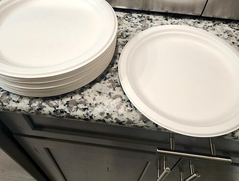 EcoSentrik 100% Biodegradable plates in Kuwait