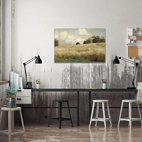 فان جوخ قماش جدار الفن الغابات الريف الفني للجدران الحمام المناظر الطبيعية الاسترخاء الهدوء يطبع صور ملصقات مؤطرة لغرفة المعيشة مكتب 12x16 بوصة in Kuwait