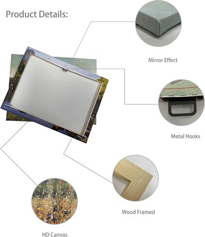 فان جوخ قماش جدار الفن الغابات الريف الفني للجدران الحمام المناظر الطبيعية الاسترخاء الهدوء يطبع صور ملصقات مؤطرة لغرفة المعيشة مكتب 12x16 بوصة in Kuwait