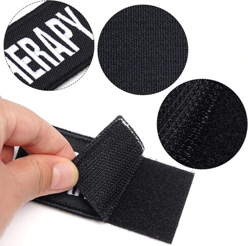 Pistha 12 Pieces Removable Tactical Dog Harness Service Dog Vest Patches Do Not Pet in Training and Emotional Support Dog Vest Patches(3.6 x 1.6Inch) in Kuwait