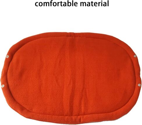 nuatpetin غينيا خنزير وسادة النوم السرير، دافئ الهامستر نفق أنبوب مخبأ قابل للغسل الحيوانات الأليفة الصغيرة النوم حصيرة قفص الملحقات، لينة الحيوانات الصغيرة عش موائل الفئران الأنفاق وأنابيب للقنفذ شينشيلا الأرنب in Kuwait