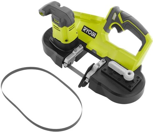Ryobi 18V لاسلكي 2-1 / 2 بوصة. طقم منشار شريطي مدمج مع (1) بطارية وشاحن 18 فولت - P590K1 - عبوات كبيرة الحجم in Saudi Arabia
