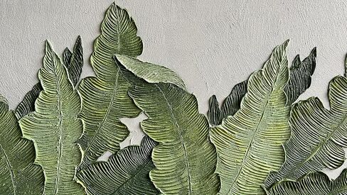 YaSheng Art-Canvas Wall Art with 3D Hand Painted Textured Modern Large Oil Painting Contemprary Aesthetic Floral Pictures for Living Room Bedroom DinningDecor (24x48inch, YS170) in Kuwait