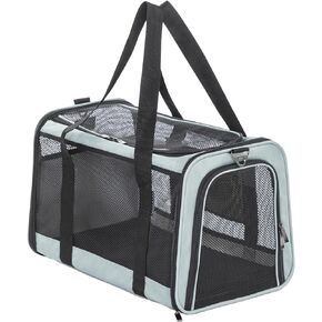 PETSFIT Cat Carrier Soft with Patented Safety Buckles, Safe for Car Travel in Saudi Arabia